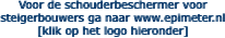 Voor de schouderbeschermer voor steigerbouwers